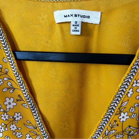Max Studio | Yellow Sundress - Picture 3 of 4